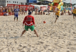 Pradeda registracija į Lietuvos paplūdimio futbolo čempionatą