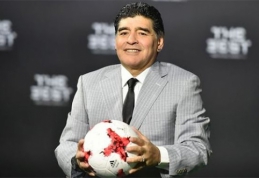 D.Maradona: V.Putinas pasauliui neša taiką