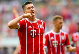 R. Lewandowskis per kelias minutes "nukalė" "Bayern" pergalę Vokietijoje (VIDEO)