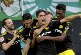Vokietijos pirmenybių starte - užtikrinta "Borussia" pergalė (VIDEO)