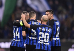"Inter" nugalėjo "Sampdoria" bei pakilo į "Serie A" viršūnę (VIDEO)