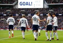 Rekordinėse "Premier" lygos rungtynėse  - "Tottenham" antausis "Liverpool" ekipai (VIDEO)