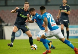 "Sampdoria" pasiekė triuškinančią pergalę, "Serie A" lyderiai sužaidė lygiosiomis (VIDEO)