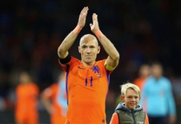 A. Robbenas: Nyderlandų rinktinei ateis geresni laikai