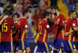 PČ atranka: Velsas pasiekė svarbią pergalę, Ispanija užsitikrino vietą Rusijoje (VIDEO)