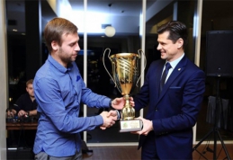 „Trakų“ apdovanojimai. Geriausias žaidėjas – M.Šiška, komandos siela – V.Borovskis