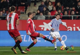 "Real Sociedad" ir "Girona" pasidalino po tašką