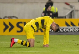 Pramuštas dugnas: "Borussia" patyrė ketvirtąją nesėkmę per paskutines penkias rungtynes (VIDEO)