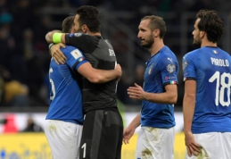 Fiasko patyrusi Italijos rinktinė lieka be ilgamečių žaidėjų