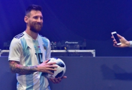 A. Wengeras: jeigu mylite futbolą, jums patinka stebėti Messi