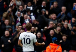 Triuškinanti "Tottenham" pergalė pažymėta istoriniais H. Kane'o metais (VIDEO)