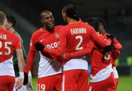 "Monaco" išvykoje sudaužė "Saint-Etienne" (VIDEO)