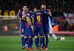 "Barca" namuose įrodė pranašumą prieš "Espanyol" ir žengė į Karaliaus taurės pusfinalį (VIDEO)