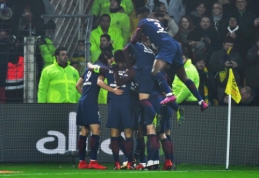 "Ligue 1": "Lyon" prarado taškus, PSG palaužė "Nantes" (VIDEO)