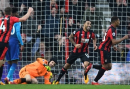 "Bournemouth" per keturias minutes parbloškė be lyderio likusį "Arsenal" (VIDEO)