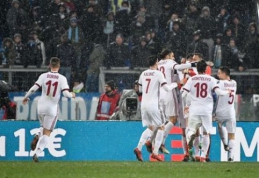 "Milan" po baudinių serijos keliauja į "Coppa Italia" finalą, kur susitiks su "Juventus" (VIDEO)