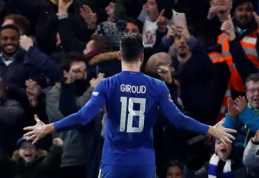 O. Giroud pasiekė savo pirmąjį įvartį, o "Chelsea" žengė į FA taurės ketvirtfinalį (VIDEO)