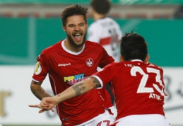 Formą atgaunančio L. Spalvio dublis atnešė pergalę "Kaiserslautern" klubui (VIDEO)