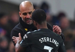 P. Guardiola: labai svarbu išlaikyti Sterlingą