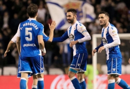 Rezultatyvi "La Liga" autsaiderių dvikova baigėsi "Deportivo" pergale (VIDEO)