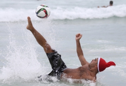 Stipriausia Lietuvos paplūdimio futbolo komanda vyksta į turnyrą Portugalijoje