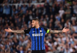 Beprotiškas sezono finišas: "Inter" išsigelbėjo prieš dešimtyje likusį "Lazio" ir grįžta į ČL (VIDEO)