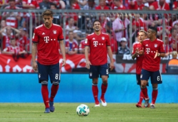 Vokietijos pirmenybės finišavo triuškinančia "Bayern" nesėkme (VIDEO)