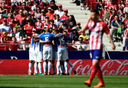 Ispanijoje - netikėta "Atletico" nesėkmė (VIDEO)