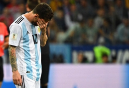 P. Zabaleta: neliksiu nustebęs, jeigu L. Messi baigs karjerą nacionalinėje komandoje