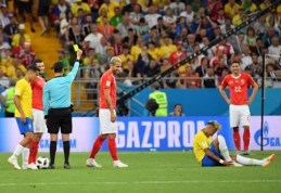 Brazilija pergalės turės palaukti: šveicarai išplėšė lygiąsias (VIDEO, FOTO)