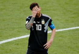 PČ staigmena: L. Messi nerealizavo baudinio, o Argentina neįveikė Islandijos (VIDEO, FOTO)