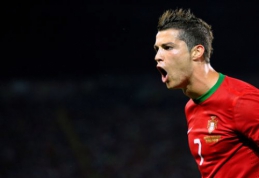 C. Ronaldo pakilo į rezultatyviausių Europos futbolininkų sąrašo viršūnę 