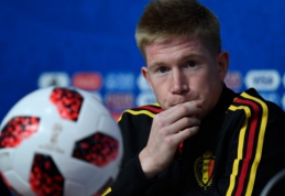 K. De Bruyne: esame ambicingi ir norime laimėti pasaulio čempionatą