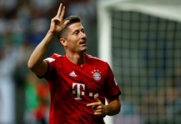 Vokietijos Supertaurėje - R. Lewandowskio šou ir triuškinanti "Bayern" pergalė (VIDEO)