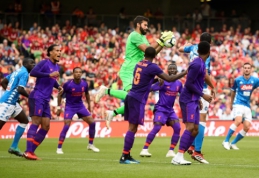 "Liverpool" pasismagino prieš "Napoli", "Tottenham" gavo antausį nuo "La Liga" vidutiniokų (VIDEO)