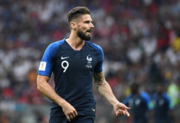 PČ nepasižymėjęs O. Giroud: tai man netrukdo užmigti naktį 