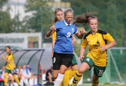 Penkiolikmečių merginų rinktinė gėdingai debiutavo Baltijos taurės varžybose