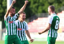 "Žalgiris" sutriuškino "Sūduvą" ir žengė į LFF taurės pusfinalį