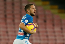 "Napoli" prarado du taškus kovoje su "AS Roma"