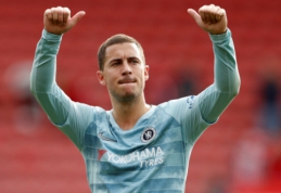 E. Hazardas: "Neatmetu galimybės baigti karjerą "Chelsea"