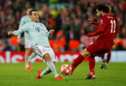 Lygiųjų vakaras: "Liverpool" nepralaužė "Bayern", "Barca" – "Lyon" gynybos