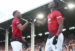 P. Pogba vėl mušė įvarčius, o "Man Utd" pasiekė pergalę Londone