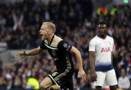 "Ajax" toliau kuria istoriją: ČL pusfinalis pradėtas pergale prieš "Tottenham"
