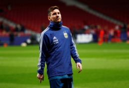 V. del Bosque: "Darėme viską, kad Messi rungtyniautų Ispanijos rinktinėje"