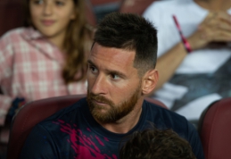L. Messi dėl pėdos traumos gali nerungtyniauti penkias savaites