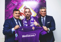 Oficialu: F. Ribery karjerą tęs "Serie A" pirmenybėse