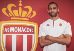 Oficialu: "Monaco" pasiskolino puolėją I. Slimani