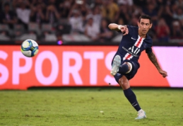 Puikus A. Di Maria įvartis nulėmė PSG pergalę Prancūzijos Supertaurėje