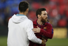 Klubiniai įvarčiai: L. Messi paliko už nugaros C. Ronaldo