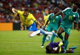 Brazilai draugiškose rungtynėse neįveikė Senegalo